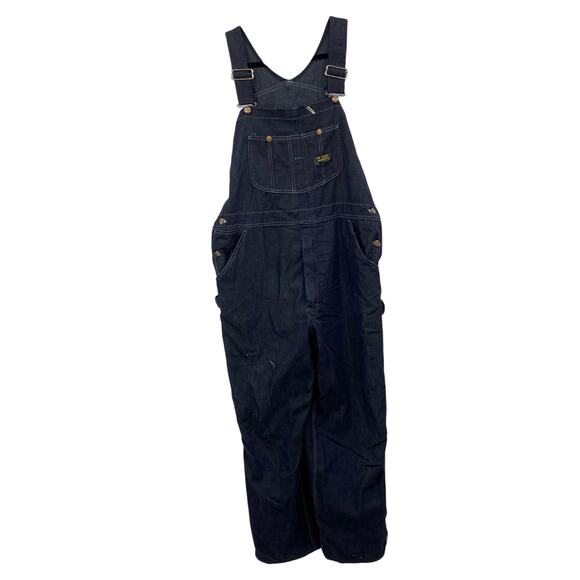 Vintage Toughskin Overalls 38 Union Made in USA - Picture 1 of 16